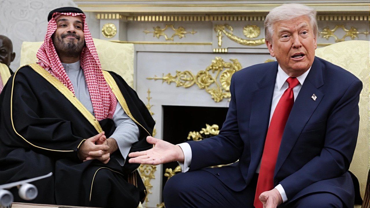 Trump Welcomes Saudi Crown Prince, Dismisses Intelligence on Khashoggi Murder